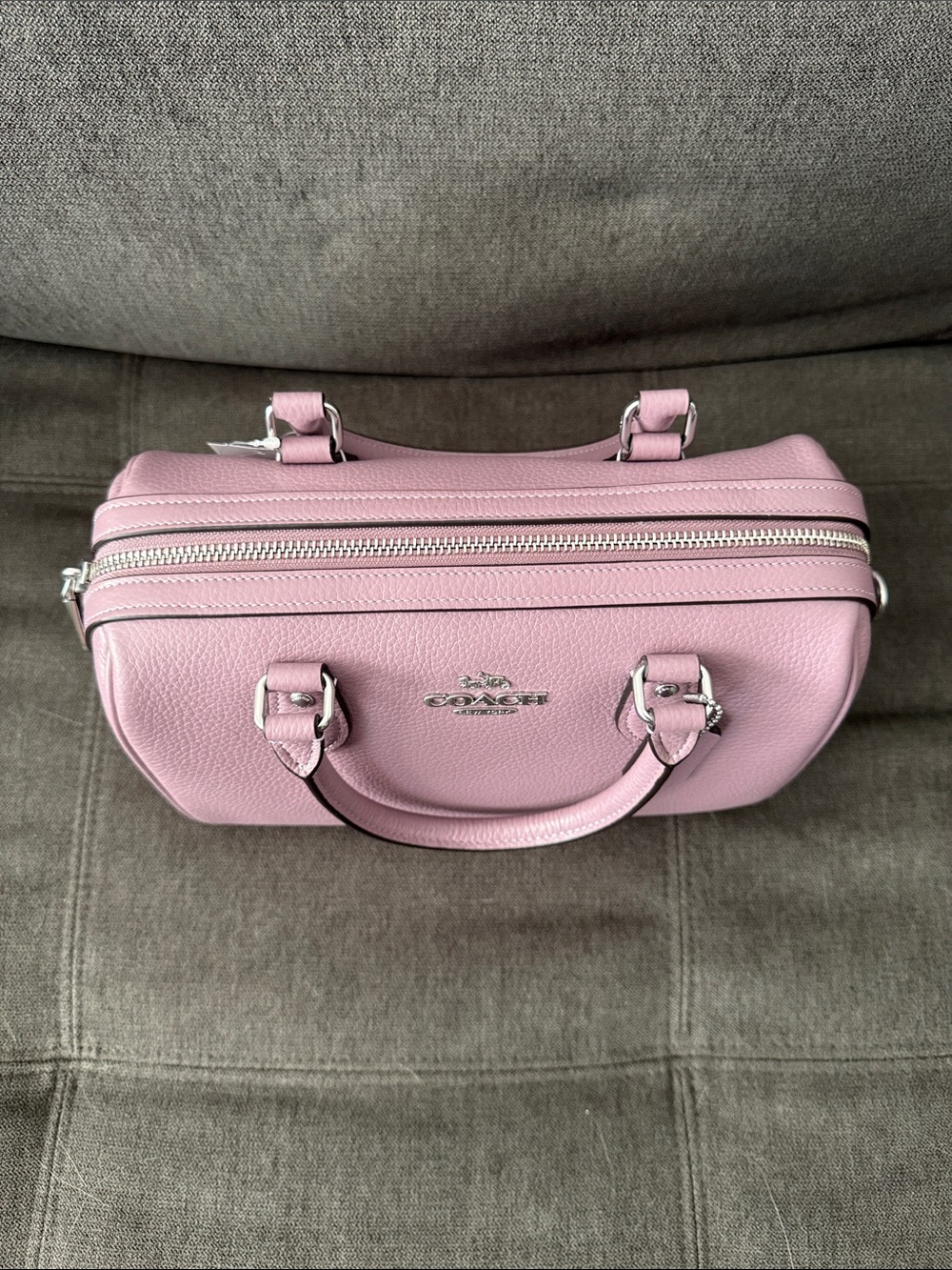 Coach Rowan Satchel Bag in Jasmine - Picture 3 of 12